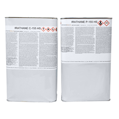 Irathane 155 Elastomeric Polyurethane 10Lt Kit (Contains C155-HS / P155)
